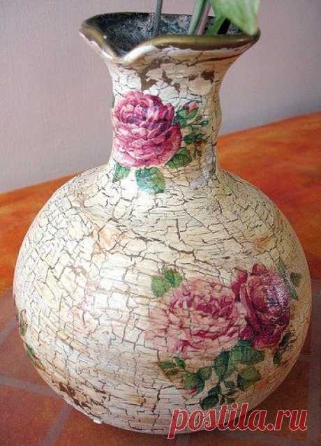 Способы наклеивания салфетки - советы начинающим декупажницам.