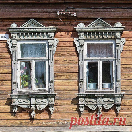 Русские наличники | Познавательно
