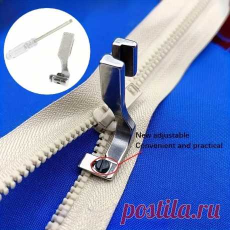 регулируемая лапка для молнии t69 одинарная игла - Temu Moldova