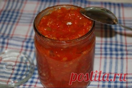 Баклажанный соус - Кулинарные рецепты от Веселого Жирафа