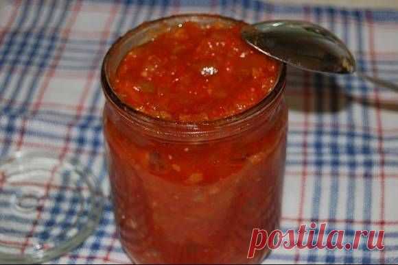 Баклажанный соус - Кулинарные рецепты от Веселого Жирафа