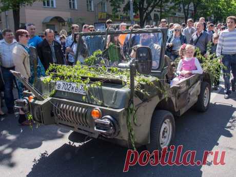 9 Мая в Воронеже. Торжественный парад