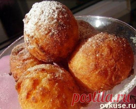 Сырные пончики - Простые рецепты Овкусе.ру (из творога)