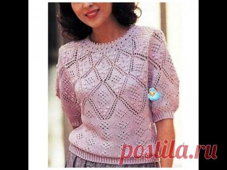 ШИКАРНАЯ КОФТОЧКА С КРУГЛОЙ КОКЕТКОЙ!!!ПОДРОБНЫЙ МК ЧАСТЬ 1