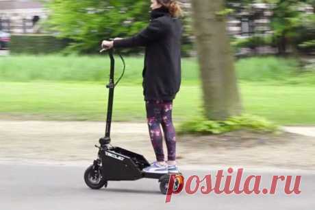Trikelet: складной электросамокат из Дании|GreenEvolution.ru