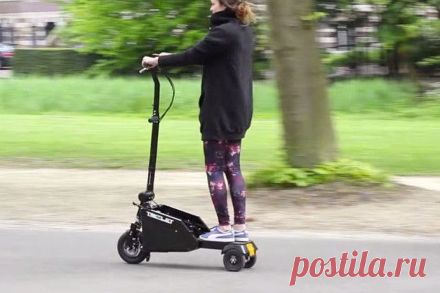 Trikelet: складной электросамокат из Дании|GreenEvolution.ru