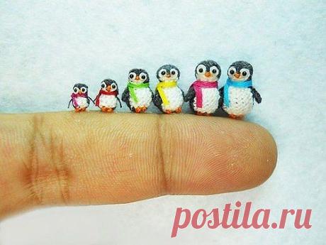 Микровязание: игрушки амигуруми крючком
