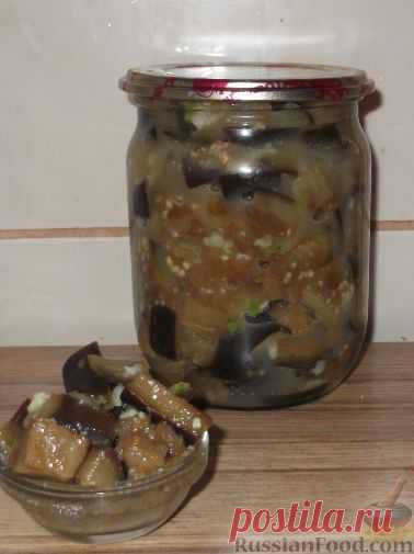 Баклажаны с чесноком на RussianFood.com
