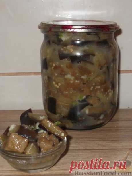 Баклажаны с чесноком на RussianFood.com