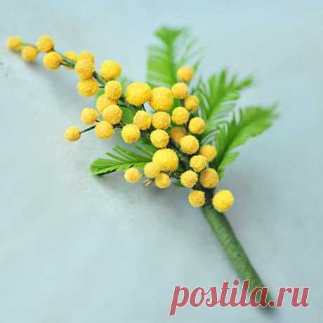 Мимоза своими руками. Мастер-классы