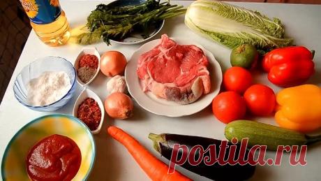 Как приготовить лагман /Очень вкусный рецепт.