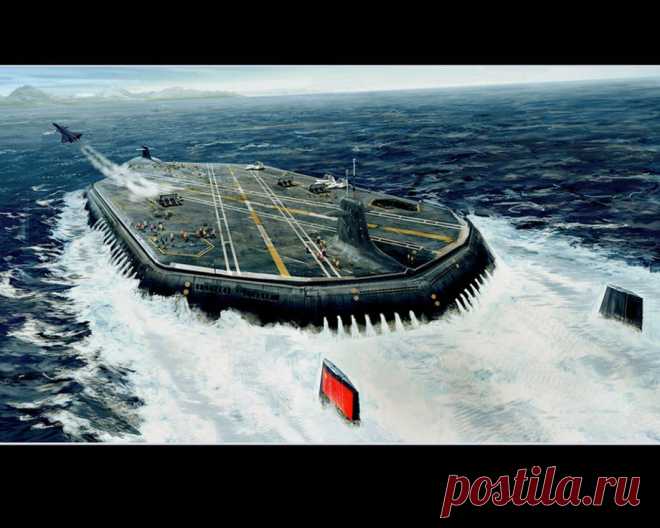 Представлены проекты будущего китайского атомного подводного авианосца