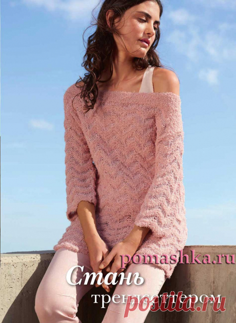 женские туники спицами фото, новые туники спицами, туники спицами 2017
