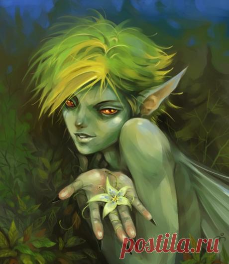Работы художницы Анны Игнатьевой/ Раздел &quot;Феи&quot; (44 работ) » Картины, художники, фотографы на Nevsepic