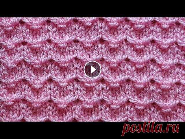 Узор спицами для детской кофточки, свитера. Узор спицами для детской кофточки, свитера, жилета. Другие узоры спицами по ссылке #вязаниеспицами #узорыспицами #азбукавязанияотольги...