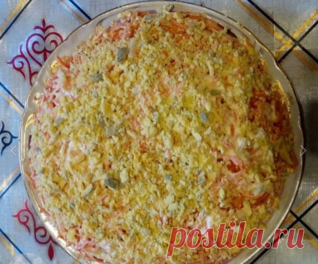 БУМ РЕЦЕПТОВ в Instagram: «Угостили на дне рождении необычным салатом. 😃😃😃 ⠀ Вкусно, не передать словами. 😋 ⠀ Приехала домой и на следующий же день приготовила его…»