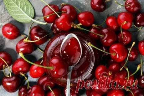 Желе из вишни без косточек — Домашняя кулинария