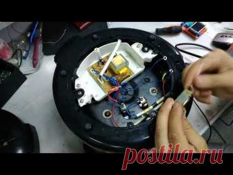 мультиварка redmond rmc-m4504 ошибка E4, простая неисправность