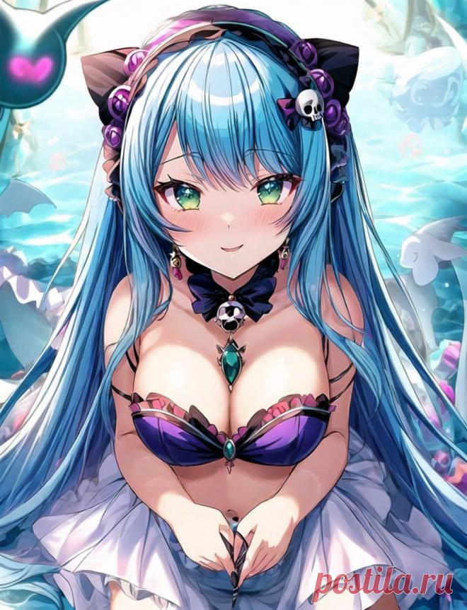 Ведьма-сирена: Пение над бездной. stable diffusion - Stable Diffusion 1.5 / SDXL примеры промтов - Форум ИИ о нейросетях - Yes Ai