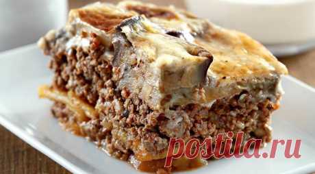 Мусака с баклажанами. Пошаговый рецепт с фото на Gastronom.ru