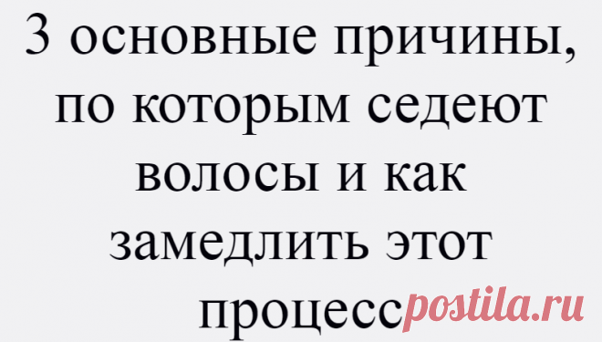 3 основные причины, по которым седеют волосы и как замедлить этот процесс
Всем доброго дня! Сегодня предлагаю поговорить о том, по каким причинам люди становятся седыми. С этой проблемой рано или поздно сталкиваются абсолютно все. Давайте разбираться. Возраст Возрастные изменения — одна из главных причин. По статистике больше половины населения планеты уже к 50-ти годам имеют наполовину седую...
Читай дальше на сайте. Жми подробнее ➡
