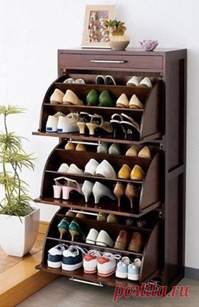 Шкаф для обуви / Занимательная реклама