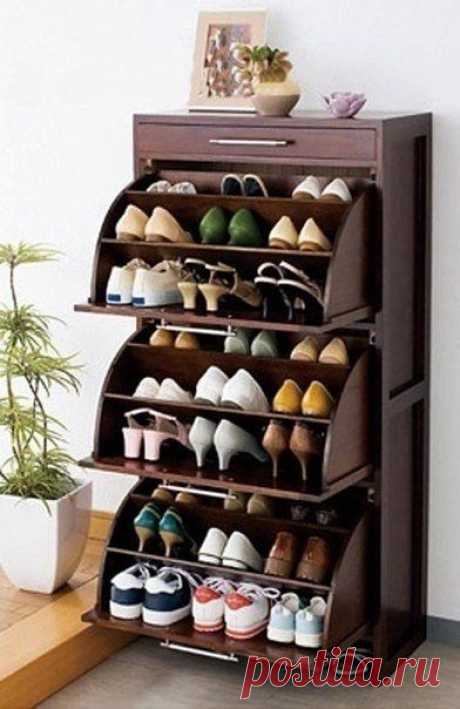 Шкаф для обуви / Занимательная реклама