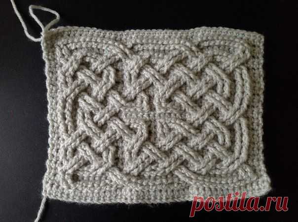 Сногсшибательные араны крючком. Кельтские узоры | 24 фотографии