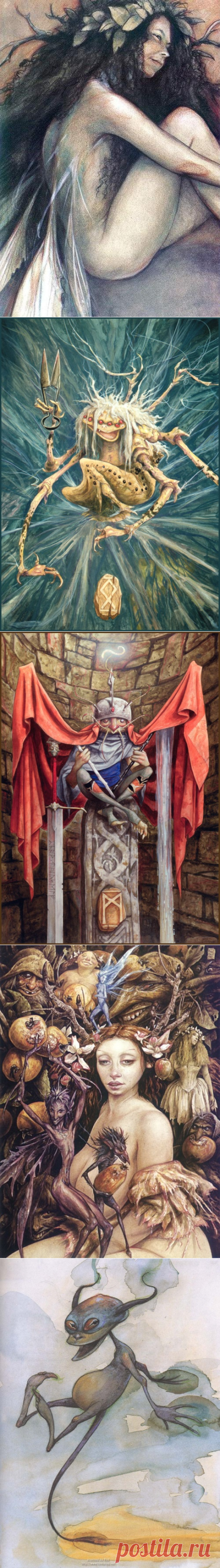 Художник-иллюстратор BRIAN FROUD (Брайан Фрауд) (135 работ) » Страница 3 » Картины, художники, фотографы на Nevsepic