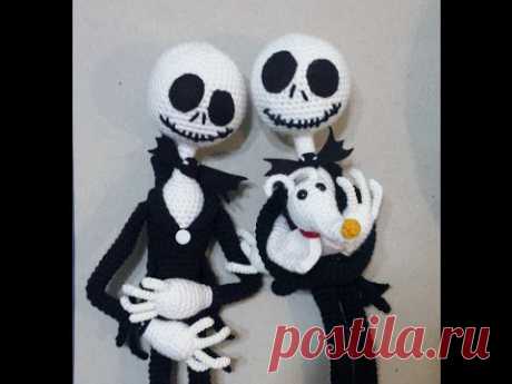 Amigurumi Pumpkin Jack tutorial part 2 - YouTube