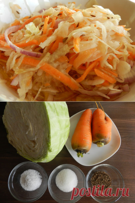 Пришло время заготовить капусту! Солёная капуста с тмином — Вкусные рецепты