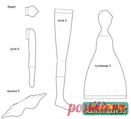 Кукла Тильда. Осенний Ангел. Мастер класс » Master classy - мастер классы для вас