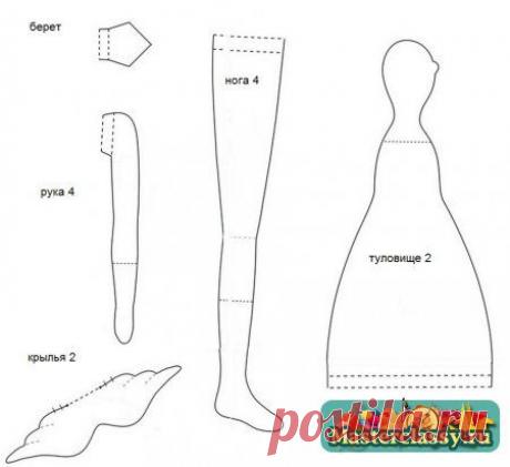 Кукла Тильда. Осенний Ангел. Мастер класс » Master classy - мастер классы для вас