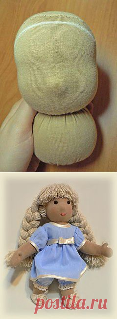 Подробный МК по вальдорфской кукле. Часть2 /ШКОЛА ИГРУШКИ