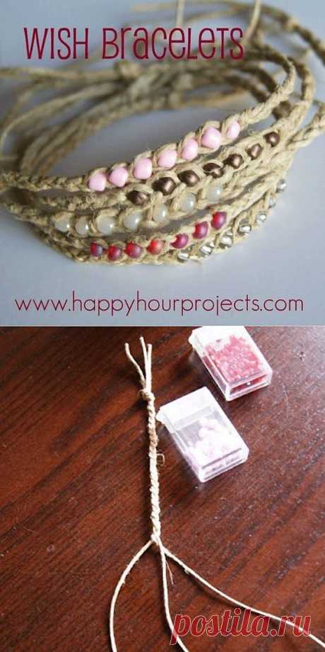 Браслеты своими руками для начинающих, фото, видео, схемы, мастер класс. Как сделать своими руками браслет