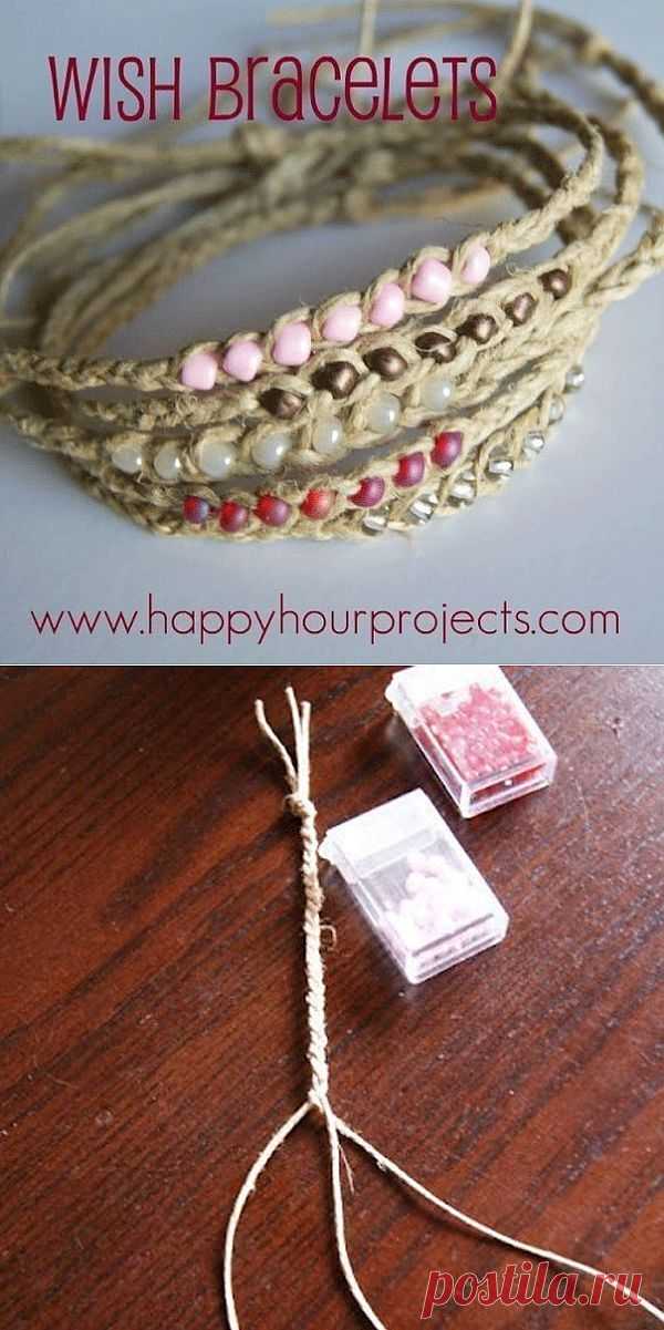 Браслеты своими руками для начинающих, фото, видео, схемы, мастер класс. Как сделать своими руками браслет