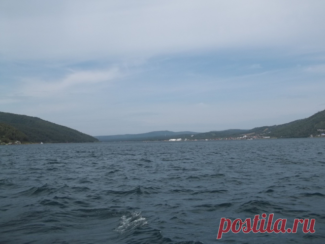 Устье Ангары.