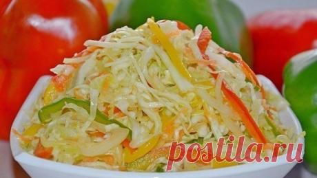 Самый полезный салатик для тех, кто следит за своей фигурой! Худеем вкусно!