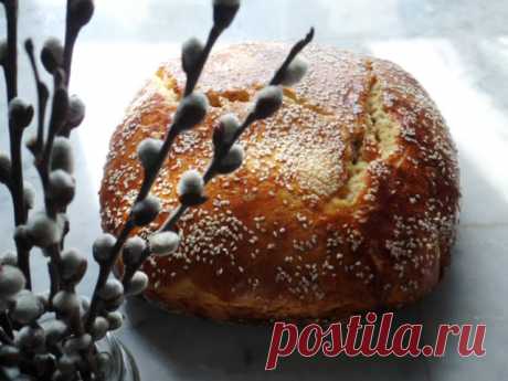 Кулич по бабушкиному рецепту. Автор рецепта: DONNA_SOL. Автор фото: bufetum