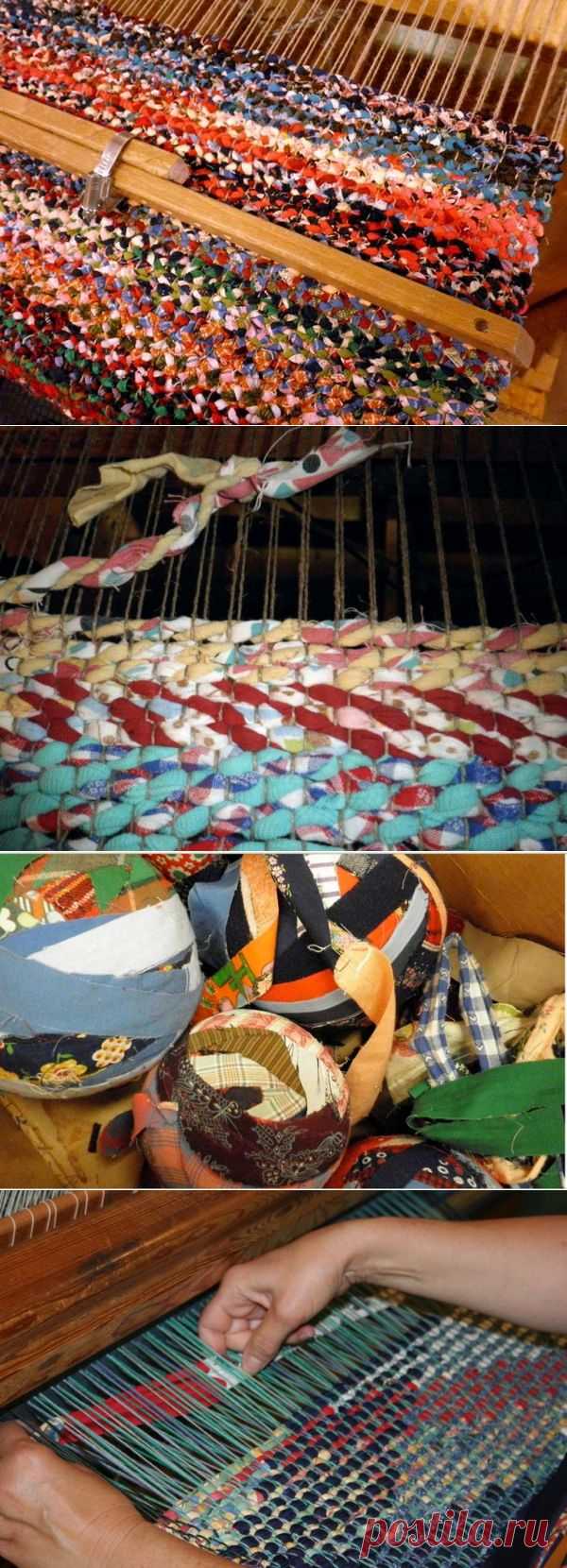 «Подзорина крученая», «Weaving block», «Пряник» и другие техники изготовления домотканых половиков - Ярмарка Мастеров - ручная работа, handmade