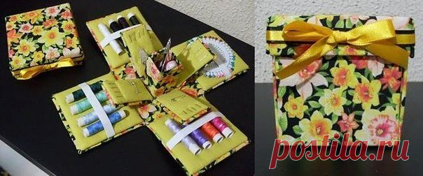 Шкатулка для рукодельницы — DIYIdeas