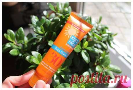 Санскрин Kiss my face spf 30 - отзыв | Блог о косметике и красоте Dareas Beauty