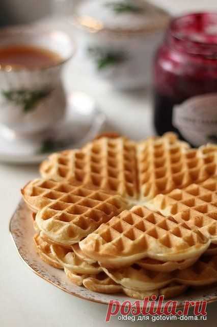 Восхитительные ванильные вафли