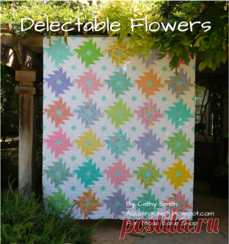 Delectable Flowers Quilt | modafabrics.com