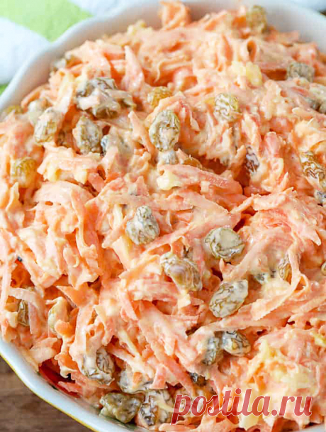 Морковный салат с изюмом и ананасом Морковный салат с изюмом и ананасом - пошаговый кулинарный рецепт приготовления с фото, шаг за шагом.