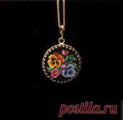 (13) Gallery.ru / Foto #58 - Mis joyas con microbordado Petit Point - pinchuk-art