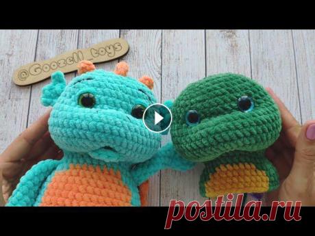 Сайт с МК по игрушкам амигуруми - https://goozelltoys.ru/ В этом видео вы узнаете, как сделать два вида утяжки мордочки вязаной игрушке: утяжка под гл...