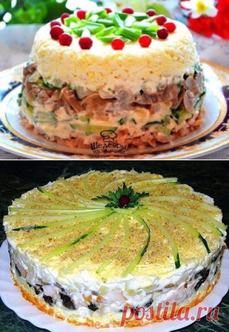 (M)Bon Appétit: САЛАТЫ С КОПЧЕНОЙ КУРИЦЕЙ: ТОП-6 РЕЦЕПТОВ &amp;#55356;&amp;#57204;