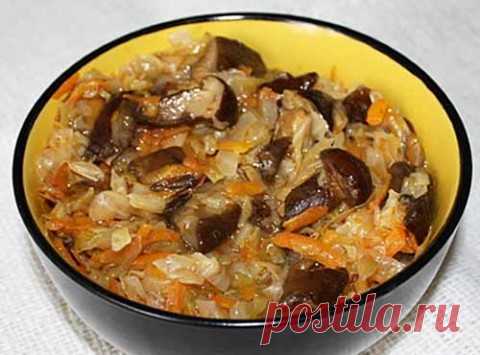 Солянка с грибами