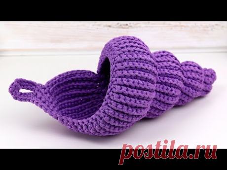 Ракушка крючком